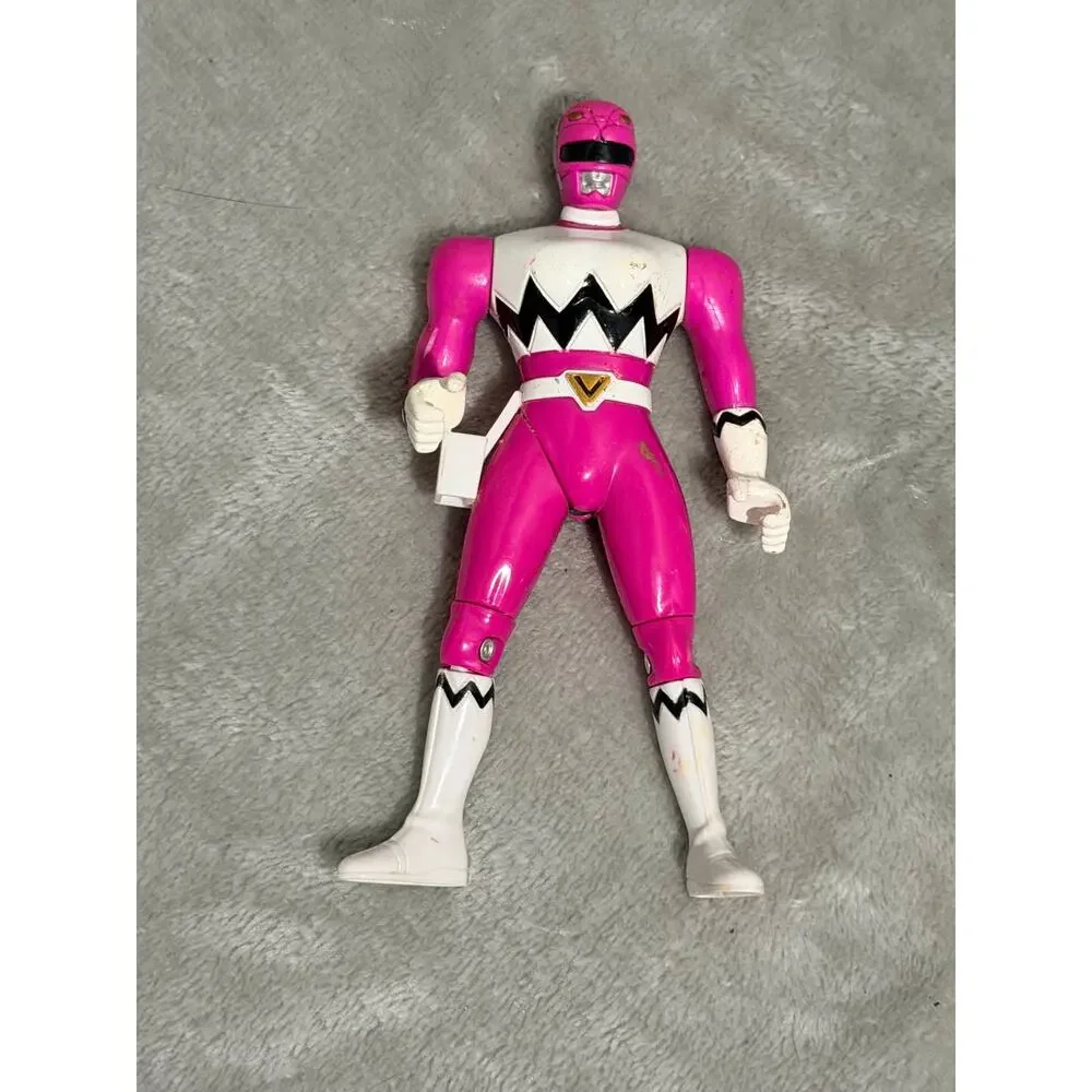Vintage 1998 Bandai Power Rangers Lost Galaxy Pink Ranger Action Figure 5.5